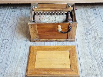 Starožitný flašinet Serinette, 19 století - 7