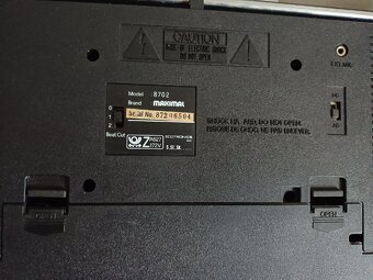 Maximal 8702, radiomagnetofon retro kazeťák Japan - 7