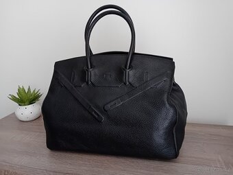 Dámská luxusní kabelka kožená - 7