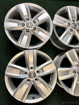 5x120 R17 Originál VW Mutivan alu disky DEVENPORT - TOP STAV - 7
