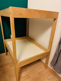 Přebalovací pult Ikea + příslušenství. Krásné - 7