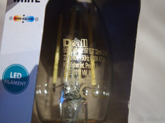 Diall LED žárovky 3,4W E27 mix 2700K a 4000K - 7ks - 7