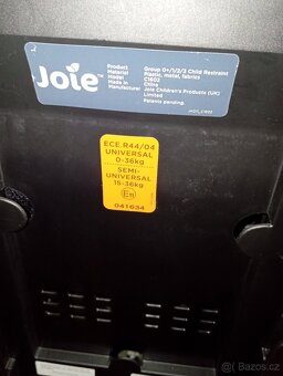 Dětská autosedačka Joie s isofixem 0 - 36 kg - 7