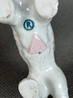 Royal Dux Porcelánová soška Teriér D 10.5 cm - 7