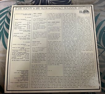 Suchý a  Šlitr  - Divadlo Semafor 1,2,3. LP - 7