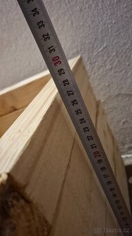 Dřevěný truhlík velký a malý - 7