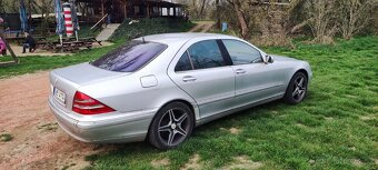 MB S400CDI 2001 naj. 350tis, SZ, max výbava, plně pojízdný - 7