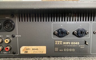 Vintage zesilovač ITT Schaub Lorenz HiFi 8045 - 7