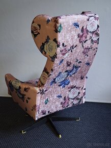 Otočné křeslo vintage - 7