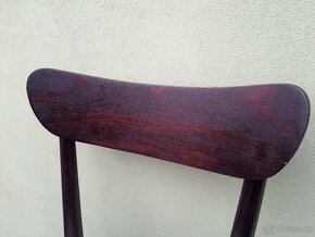 Designové jídelní židle J. Halabala - 7
