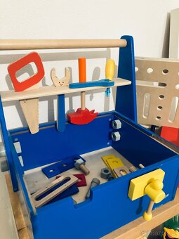 Woody dřevěný kutilský ponk / box s cirkulárkou - 7