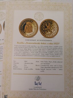 Pamětní medaile - Nejvýznamnější české mince - 7