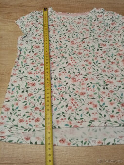 trička krátký rukáv vel. 110/116 - 7