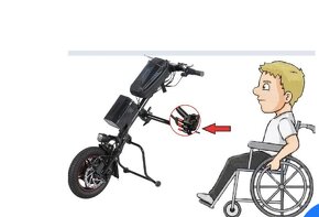 Přídavný pohon / motor k invalidnímu vozíku - 7
