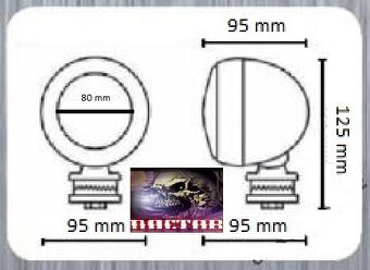 Světelná rampa Honda,Yamaha,Suzuki,Kawasaki. - 7