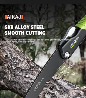 AIRAJ multifunkční skládací pila 30 cm - 7