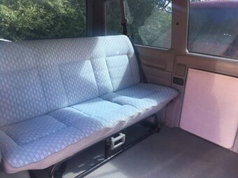 VW T4 multivan kapitanske sedacky s loketkami lavice - 7
