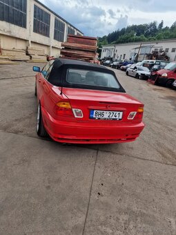 BMW e46 323i cabrio, 125kw, bez koroze dobrý stav najeto 170 - 7