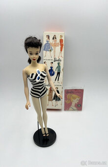Vintage Barbie culík #3 Brunetka - 7