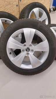 Alu kola 5x112 r17 Triton originál Škoda Superb - 7