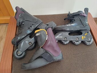 Kolečkové brusle, chrániče - 7