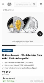 Stříbrné 10 euro mince - 7