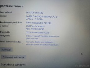 Dell 5570 i7 / 16 GB / 256 SSD / GPU - 7