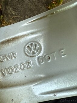 R16 ORIG.ZIMNÍ ALU KOLA 5x112 VW SHARAN 205/60/16 - 7