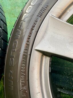 Alu kola DEZENT TX graphite + zimní pneu a TPMS vetily - 7