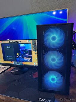 Herní PC sestava + monitor + periferie – výborný stav - 7