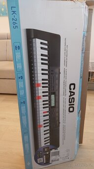 Elektrické klavesy piáno casio lk-265 - 7