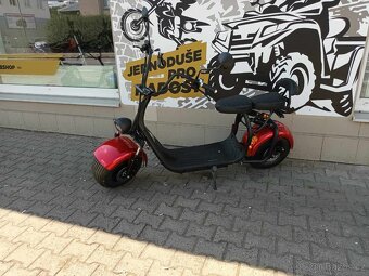 Elektrokoloběžka Lera Scooters C1+ 1500w červená - 7