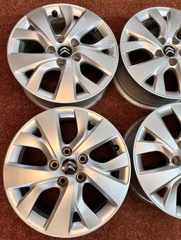 5x108 R16 Originál alu disky Citroen C4 - ET 47 - 7