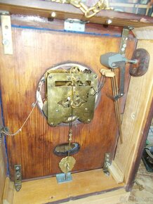 Rámové hodiny modré - 7