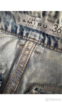 Dámské cargo džíny Amisu vel. 36 - 7