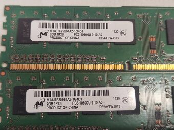 Velká sada RAM pamětí (DDR3, DDR2, DDR1) - 7