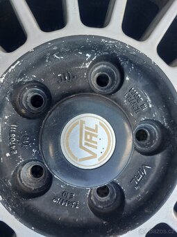 Retro alu kola Vial 5x120 pro BMW e28 atd - 7