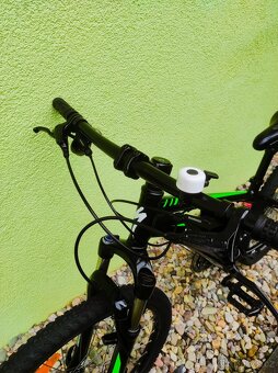 Značkové dětské kolo Specialized 24" (černá/zelená)# - 7