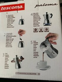 Kávovar Tescoma pro přípravu kávy espresso NOVÝ - 7