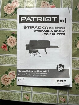 Štípačka na dřevo Patriot 5t. - 7