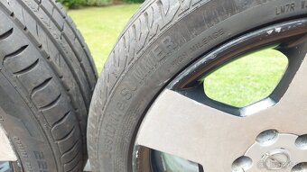 R17 225/45 Letní Alu kola Opel (zánovní pneu) - 7