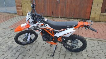 Pitbike Mikilon Defender 150RR. kola 19/16 oranžov - 7
