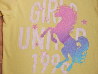 Trička / tílko zn. Takko v. 134-140 - SUPER STAV - 7