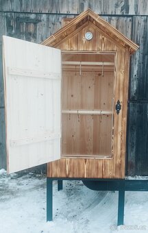 Dřevěné udírna - skladem - 7