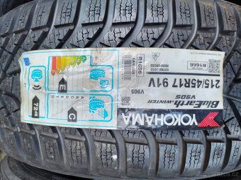 215/45/17 zimni pneu FULDA a YOKOHAMA 215/45 R17 - 7