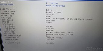notebook Dell Inspiron 7559 - 7