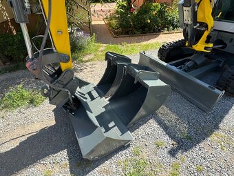 Bagr Wacker Neuson EZ36, 920mth, 2021, 3x lopata - 7