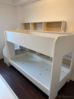 Patrová designová postel pro 2-3 děti - 7