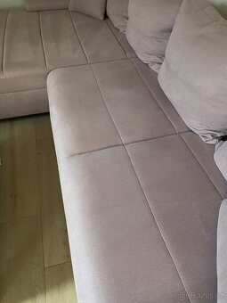 Rohová rozkládací sedací souprava Yoko - 7