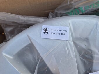 Škoda Fabia 15" kryty kol (poklice)  6VA071455 , 6VA601147A - 7